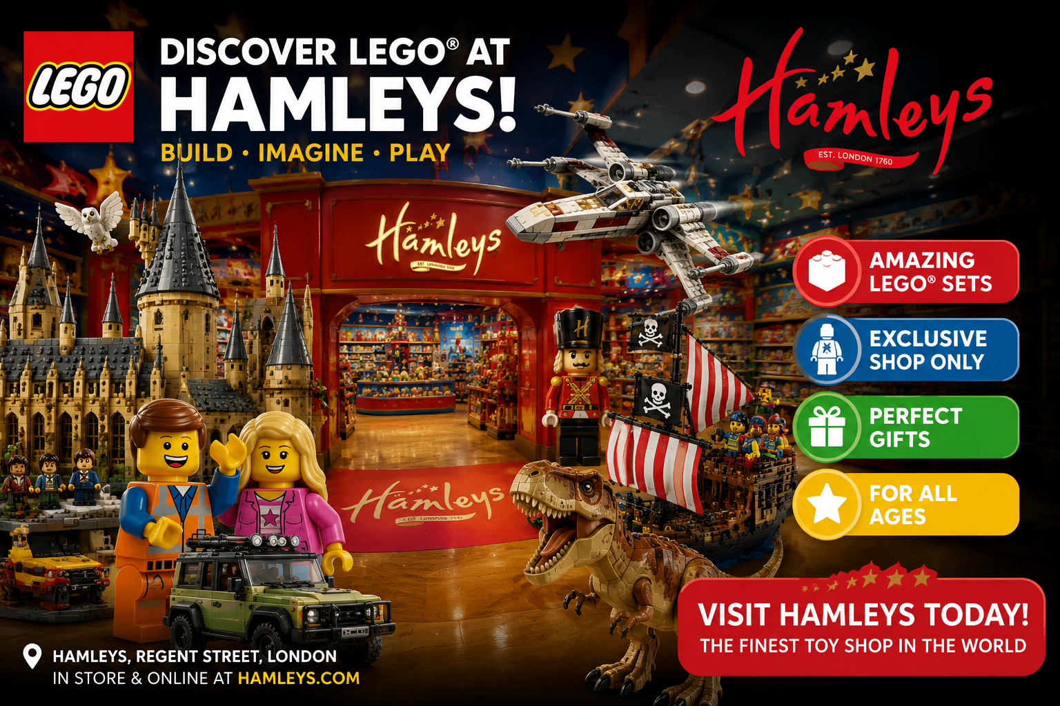 Hamleys — Toys, Games and Gifts